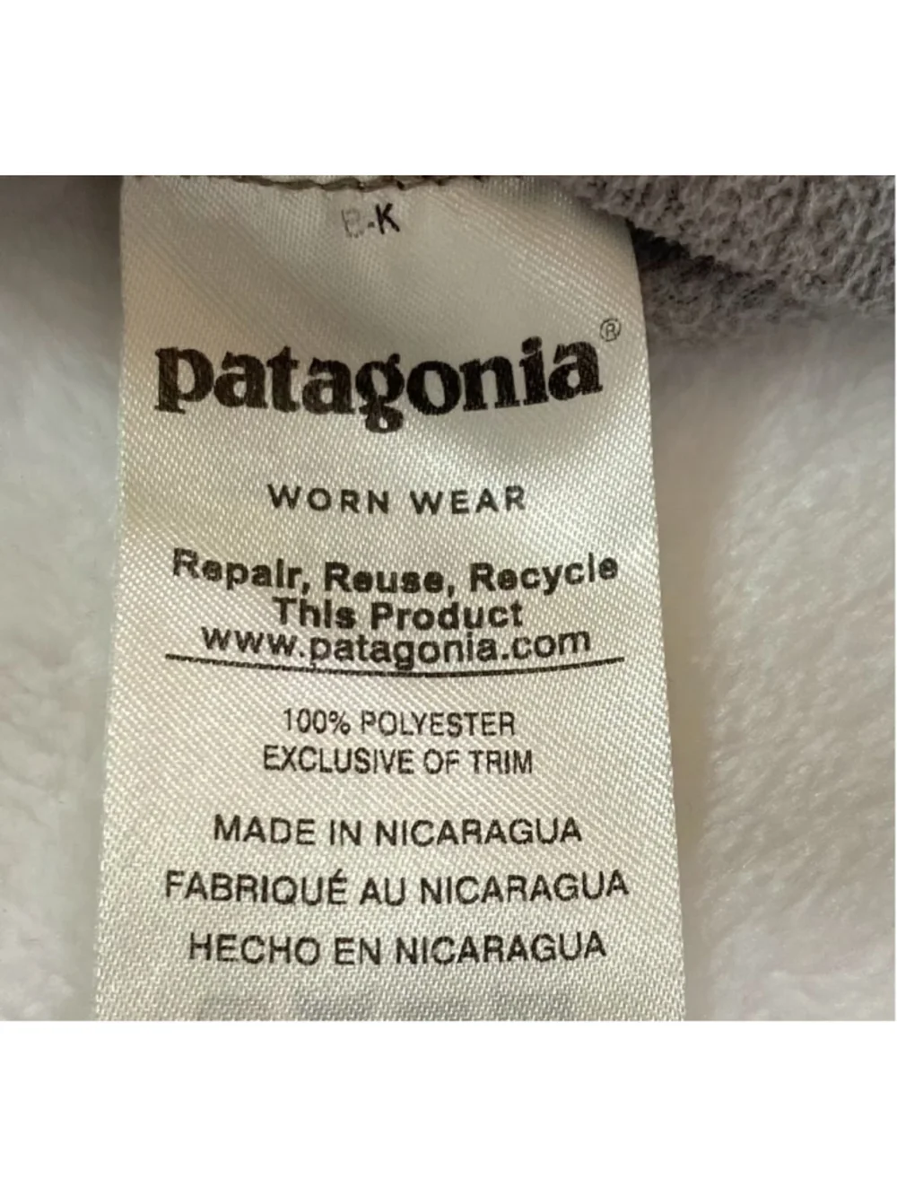 Patagonia Men's Micro D 1/4 Zip Fleece Pullover Gray 